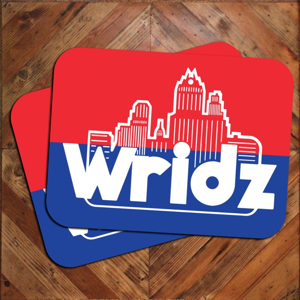 Large Pair of WRIDZ Driver Car Door Magnet Signs 12"x18" Rideshare App Signage